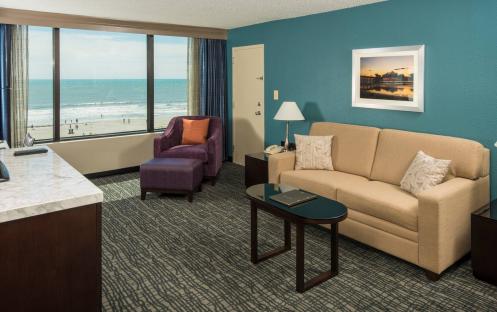 Hilton Cocoa Beach - Junior Suite Living Room
